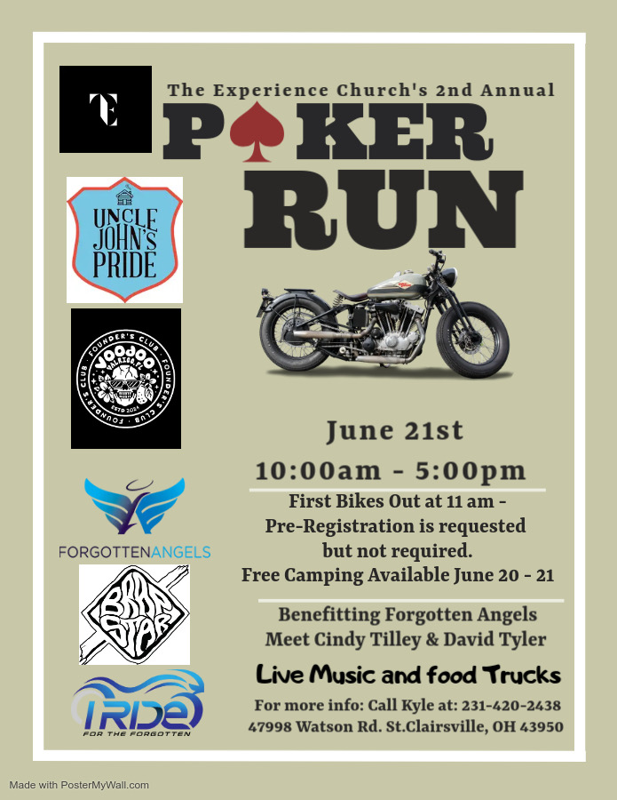 Experience Church’s 2nd Annual Poker Run