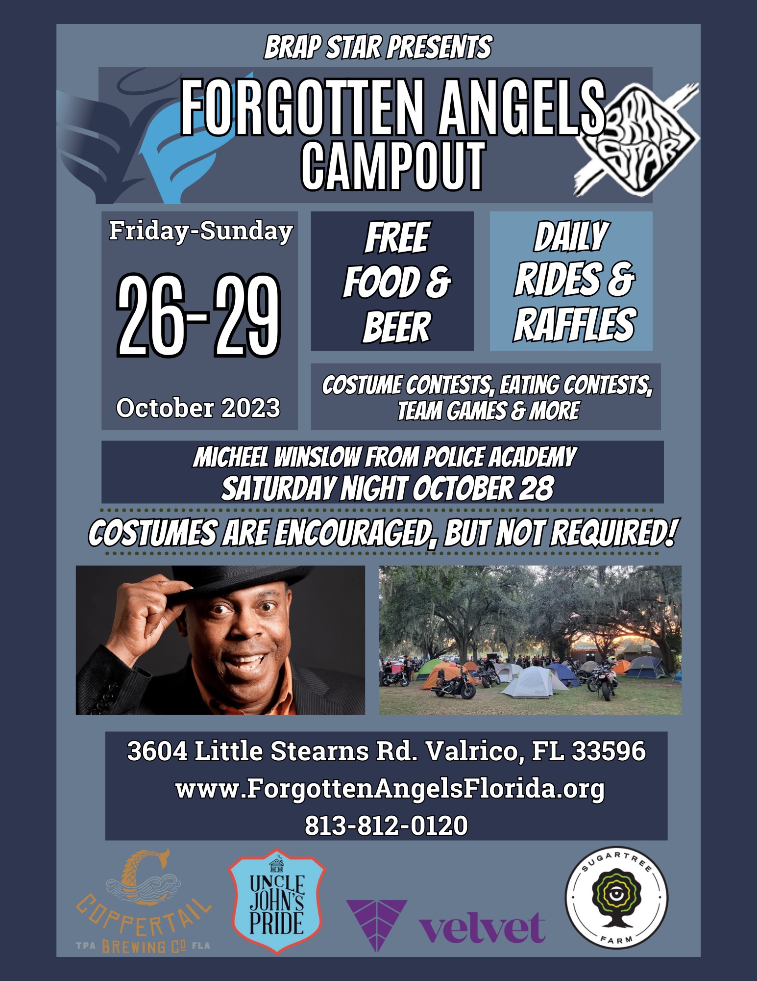 Events from October 26 June 7, 2021 Angels